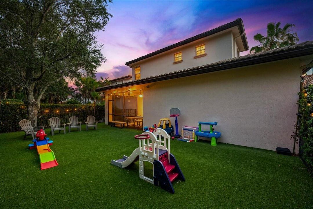 Fenced-In Backyard