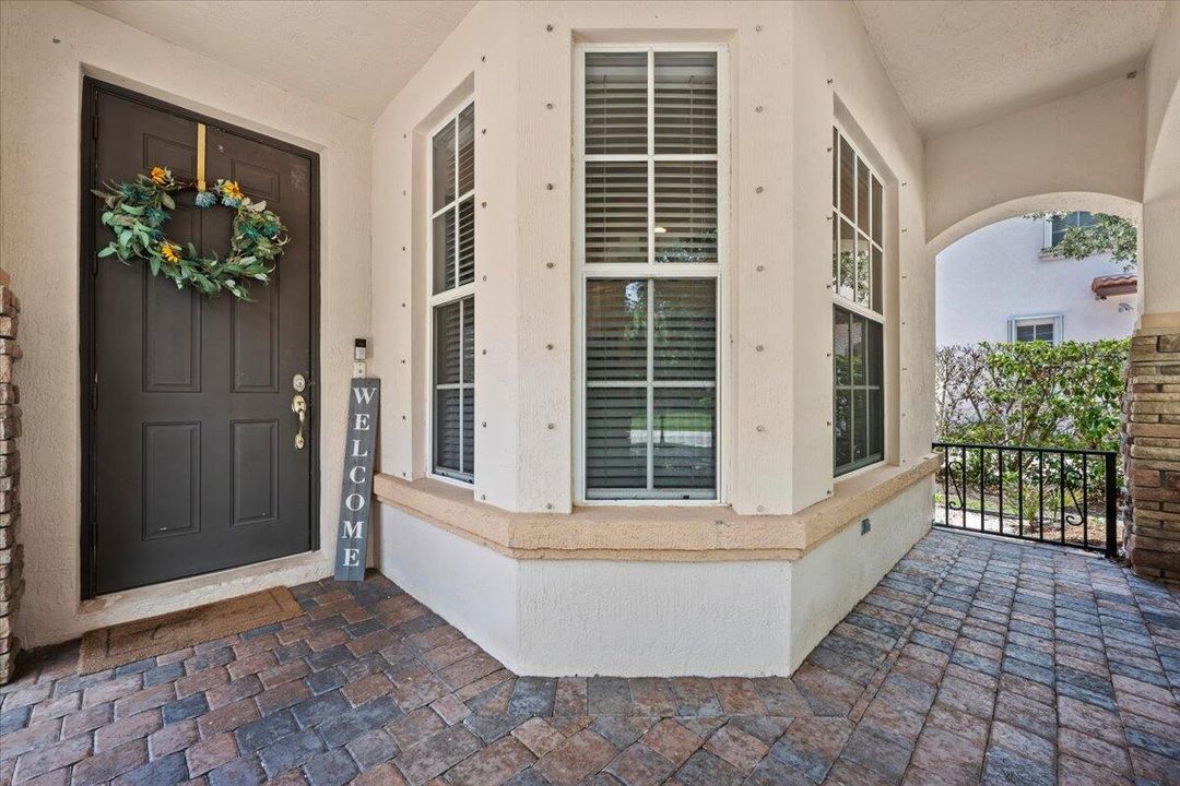 Inviting Porch Entry