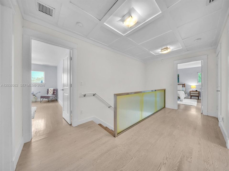 upstairs hallway