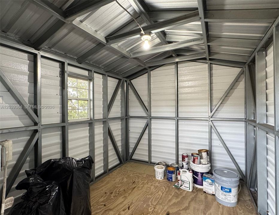 interior shed