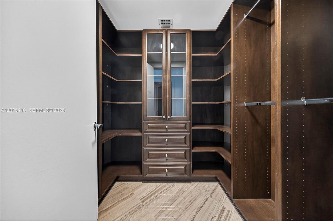 Master Bedroom - Her custom closet