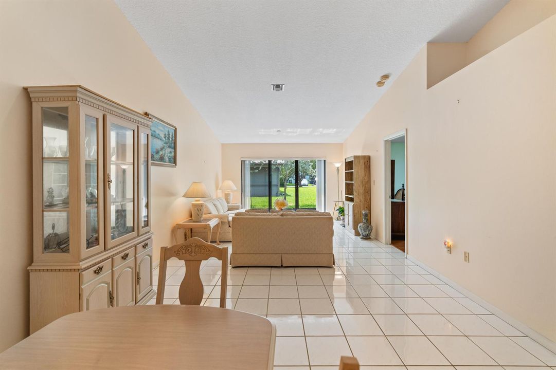 Dining Room and Living Room