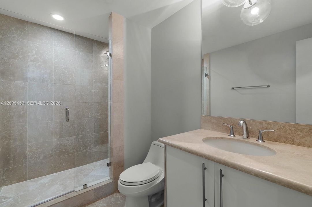 Hall full bath