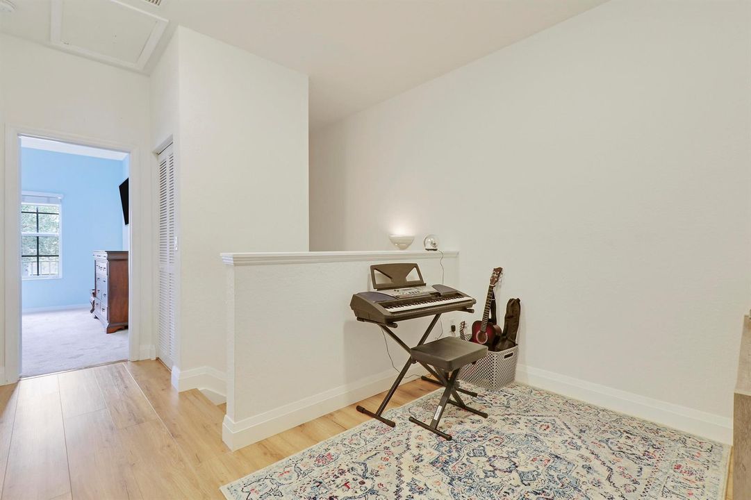 Upstairs loft