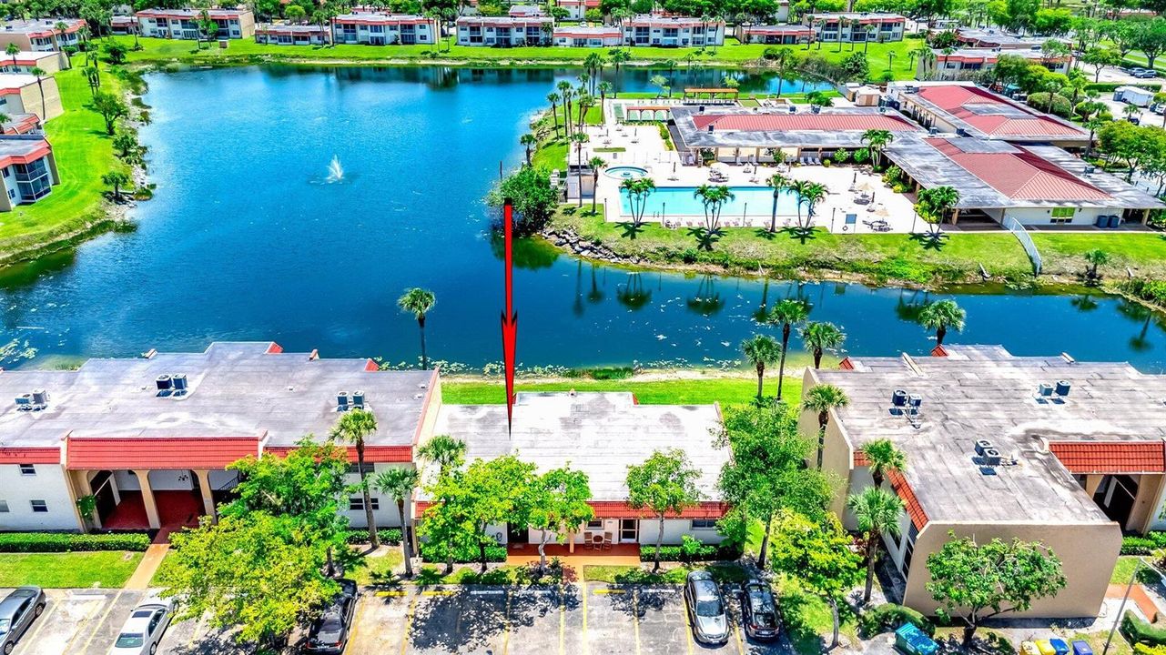Aerial with Lake