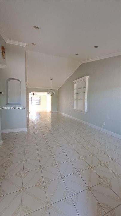 Entry way/ dining area