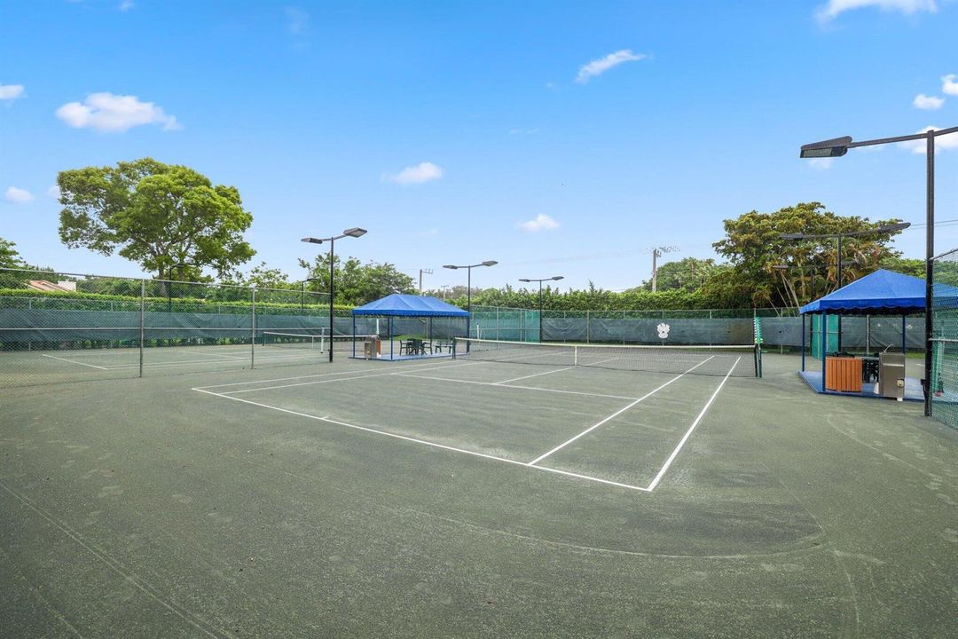 Tennis courts