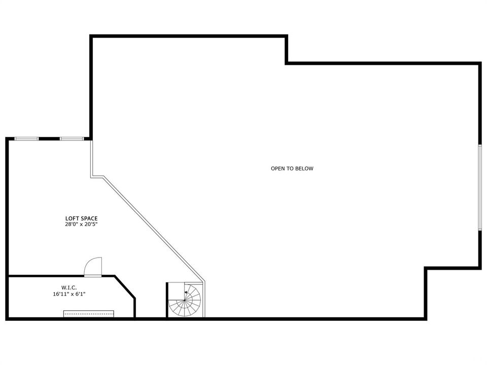 Loft floor plan