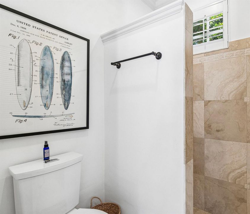 Guest cottage bathroom