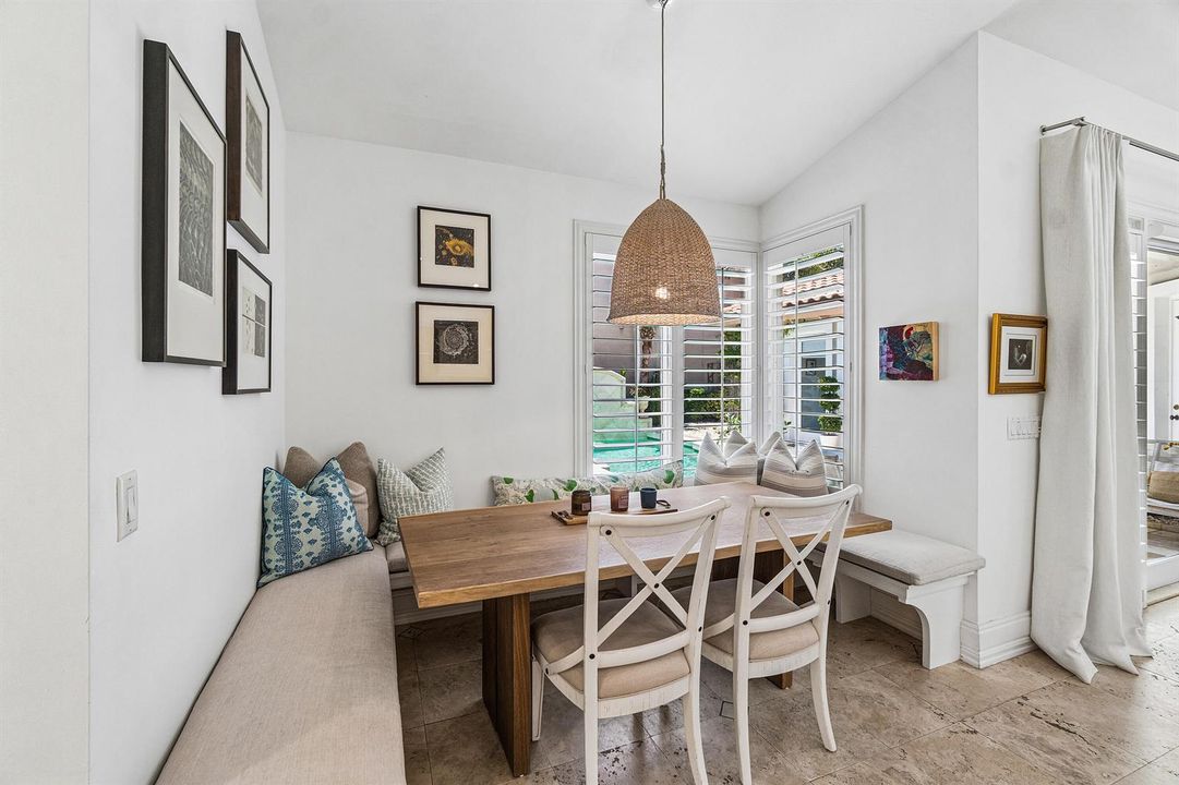 Dining area