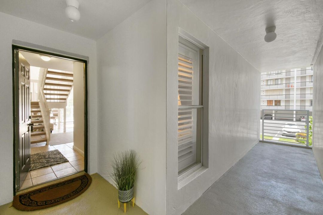 entrance to condo