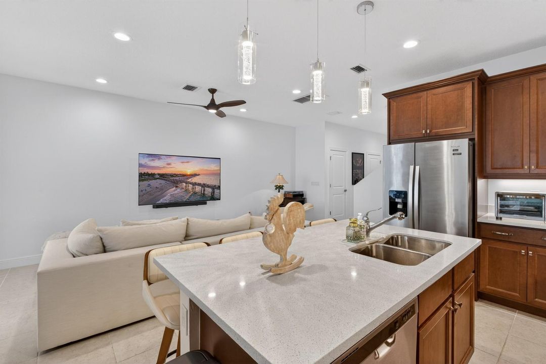 Kitchen to Living Room