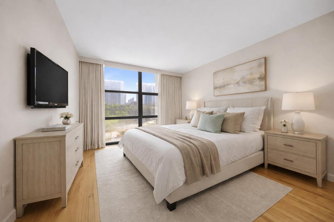 Virtual staging marter bedroom