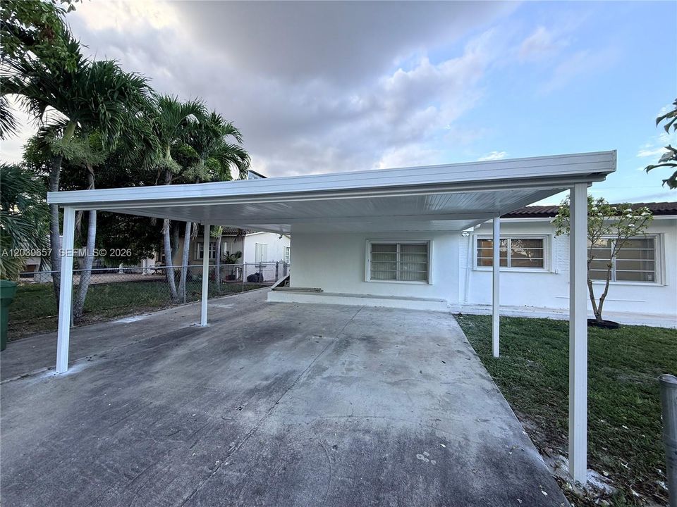 Large carport