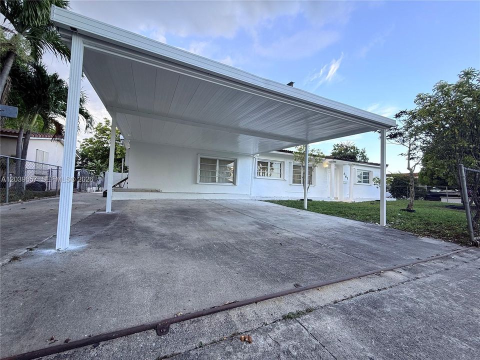 Large carport