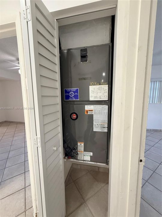 A/C closet