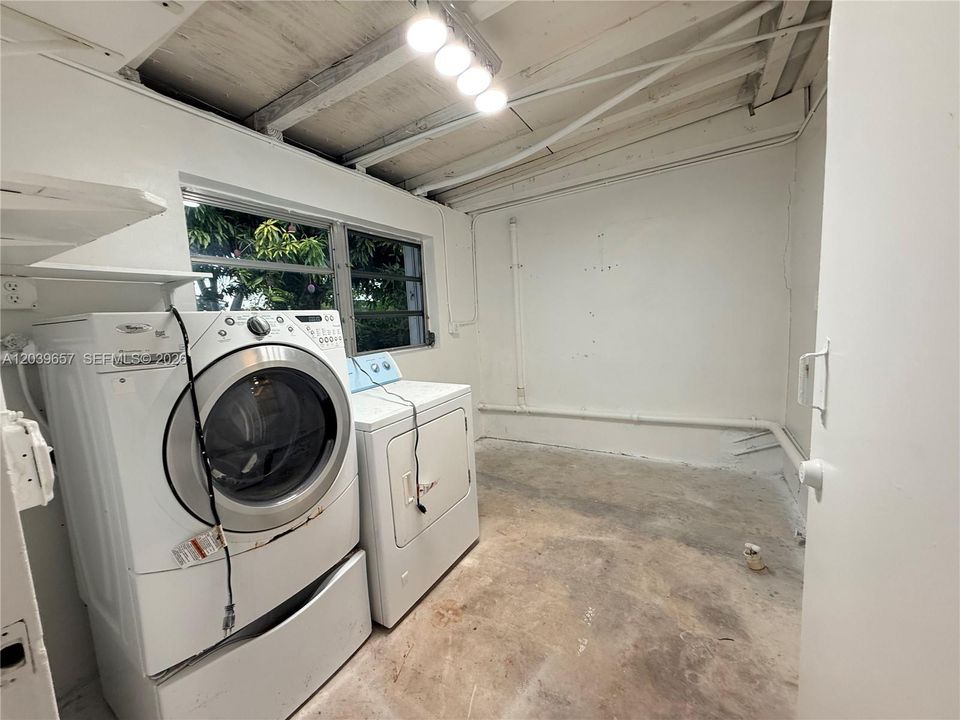 Ample storage...