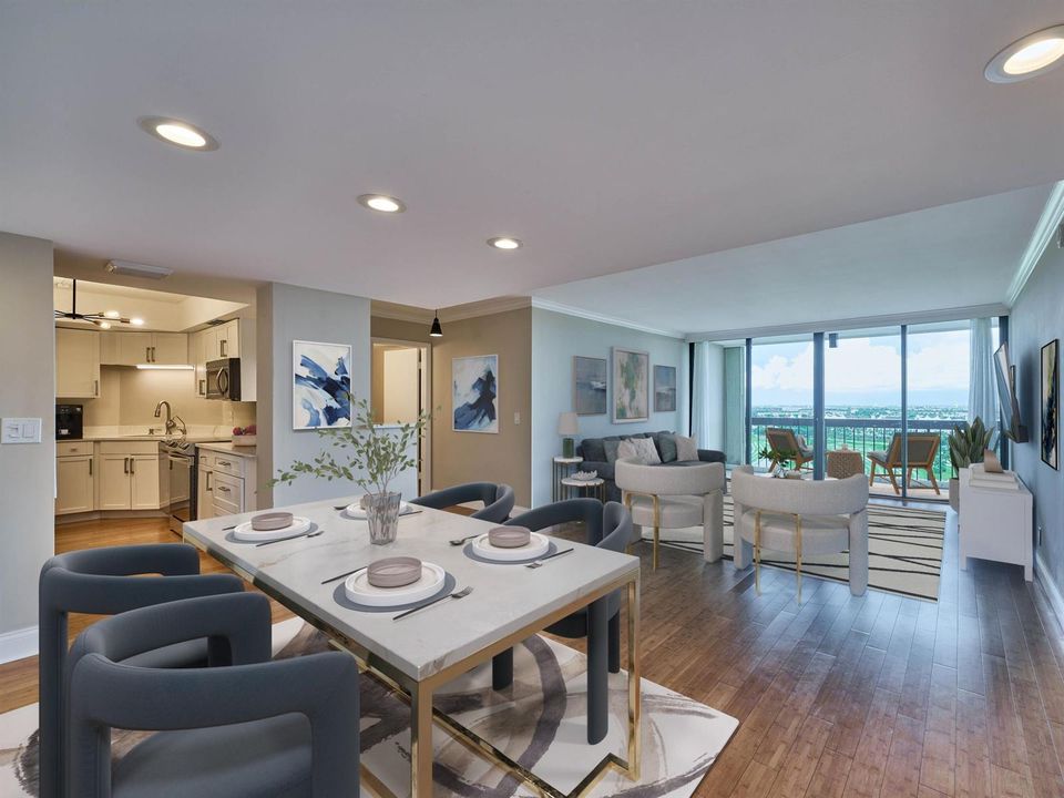 Great Room + Kitchen
