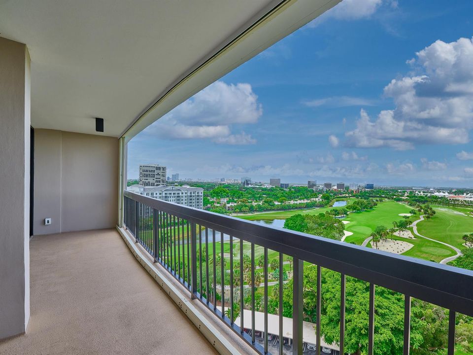 Balcony + View East