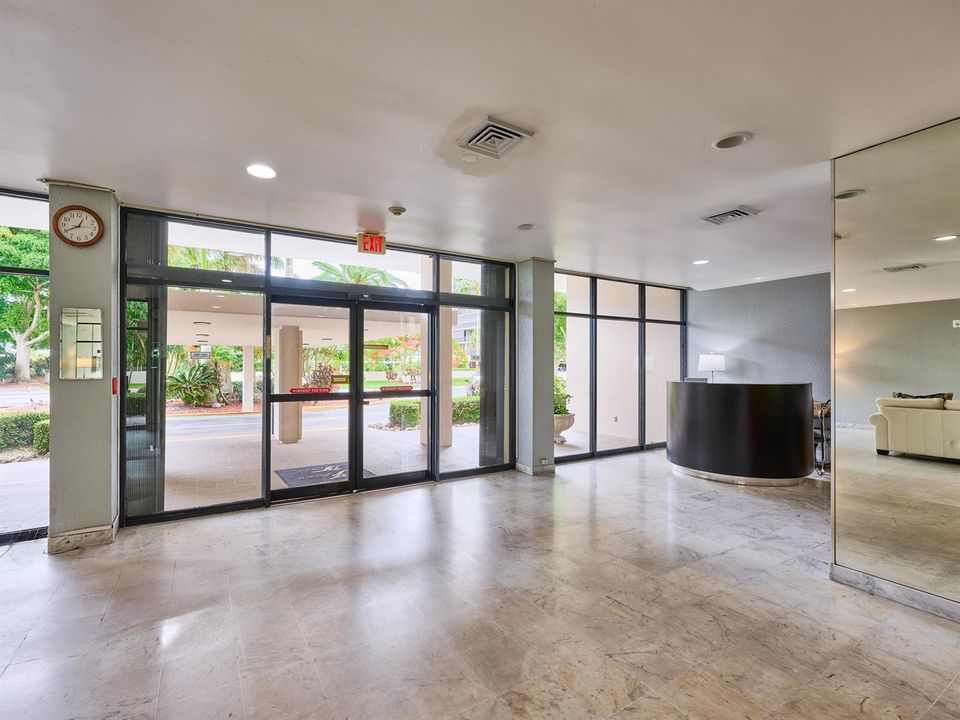 Lobby + Front Desk