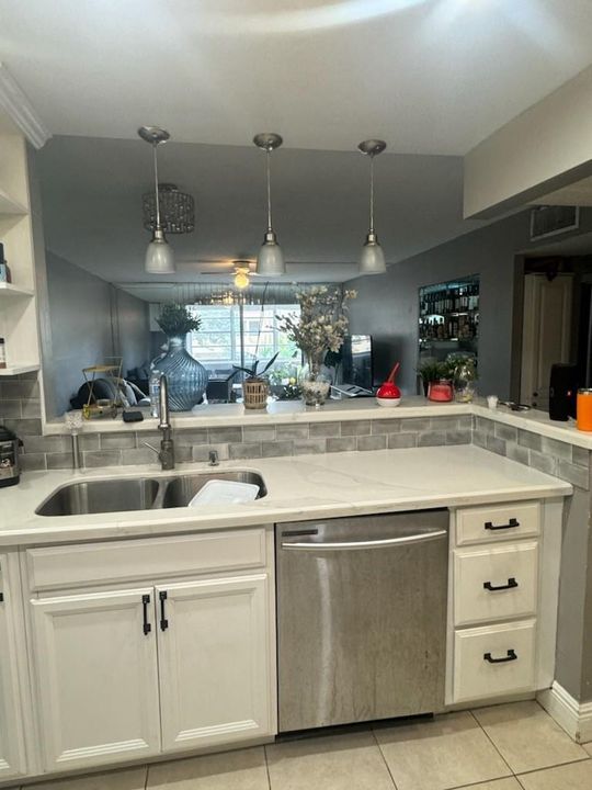 Tiled Backsplash