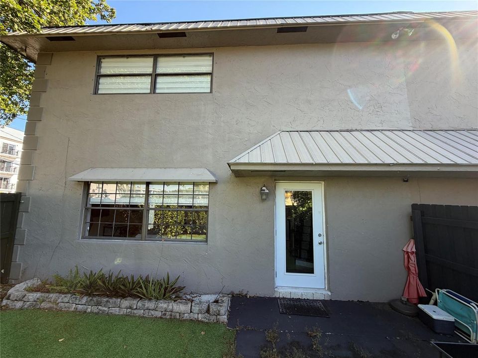 Front of Townhome