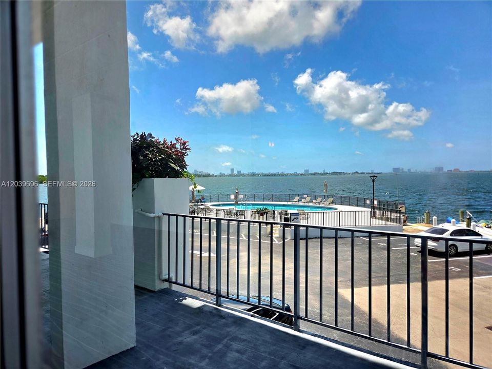 view from lobby terrace