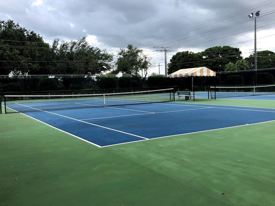 Tennis courts