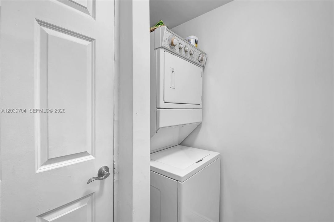 Washer and dryer