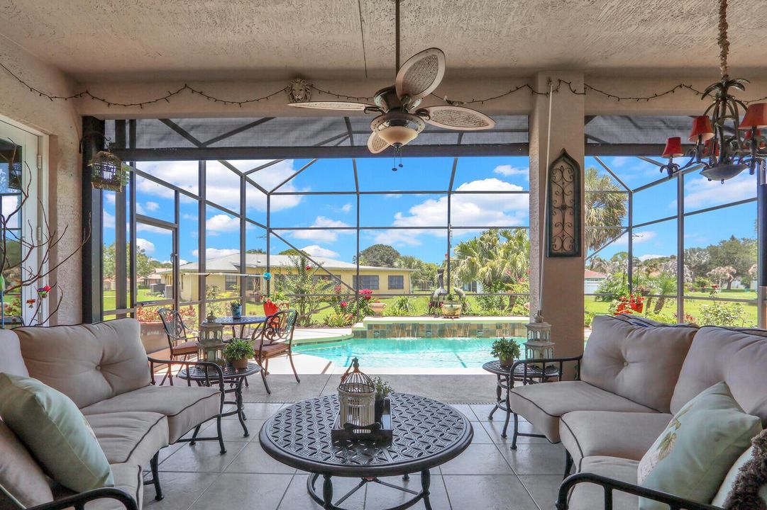 pool covered Lanai