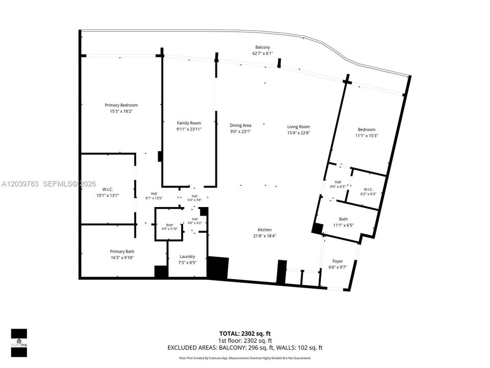 For Sale: $3,245,000 (2 beds, 2 baths, 2160 Square Feet)