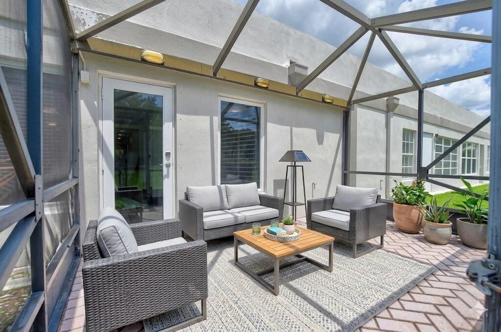 Virtually Staged Patio