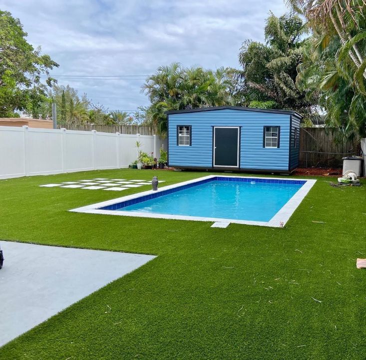 BEAUTIFUL NEW POOL AND FENCED BACKYARD
