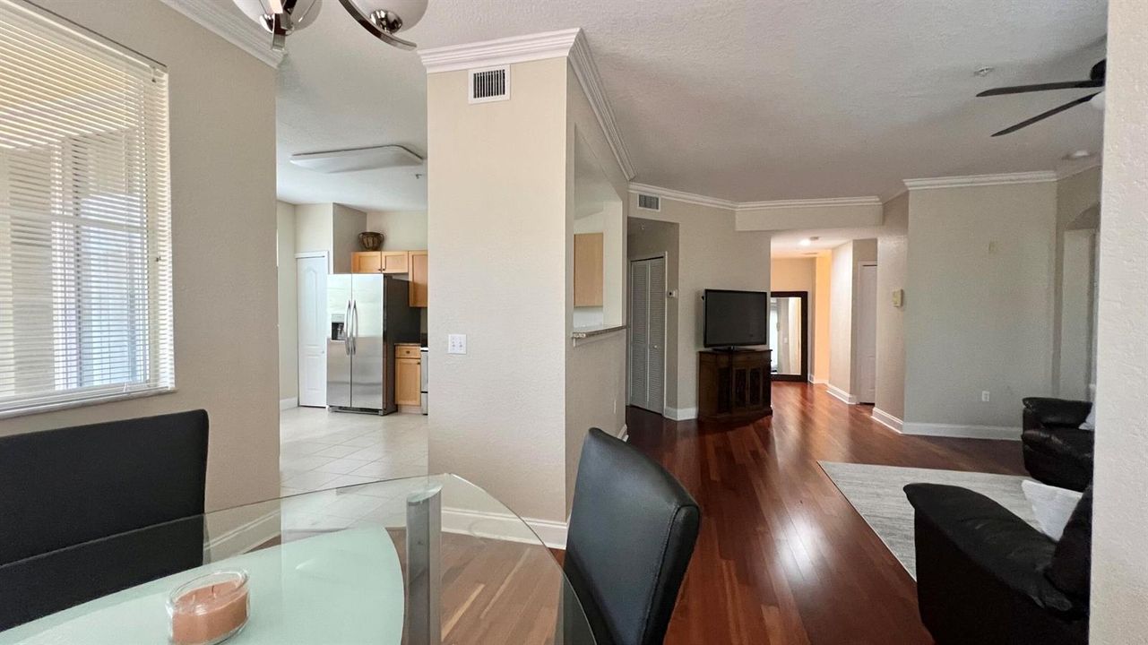 open floor plan