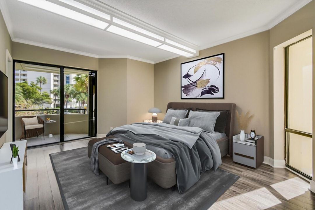 Virtual Bedroom 2 - balcony