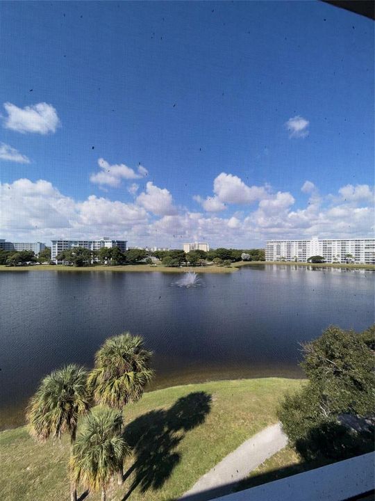 View from Living Room and Bedroom