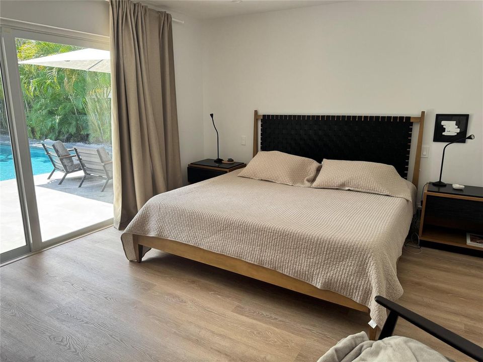 Primary Suite w/ pool access