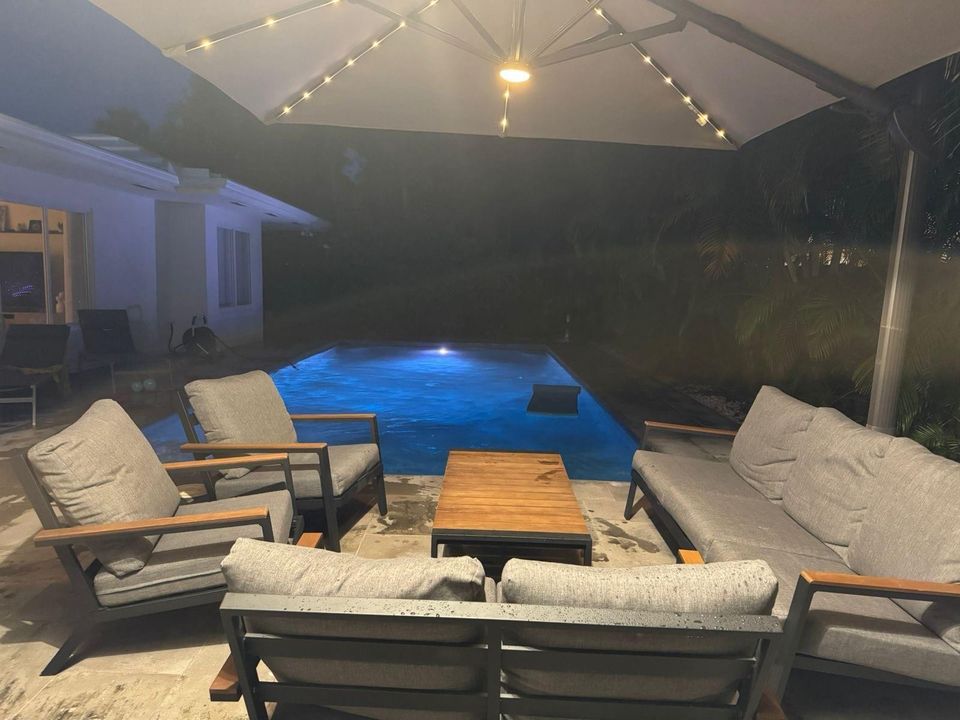Outdoor seating