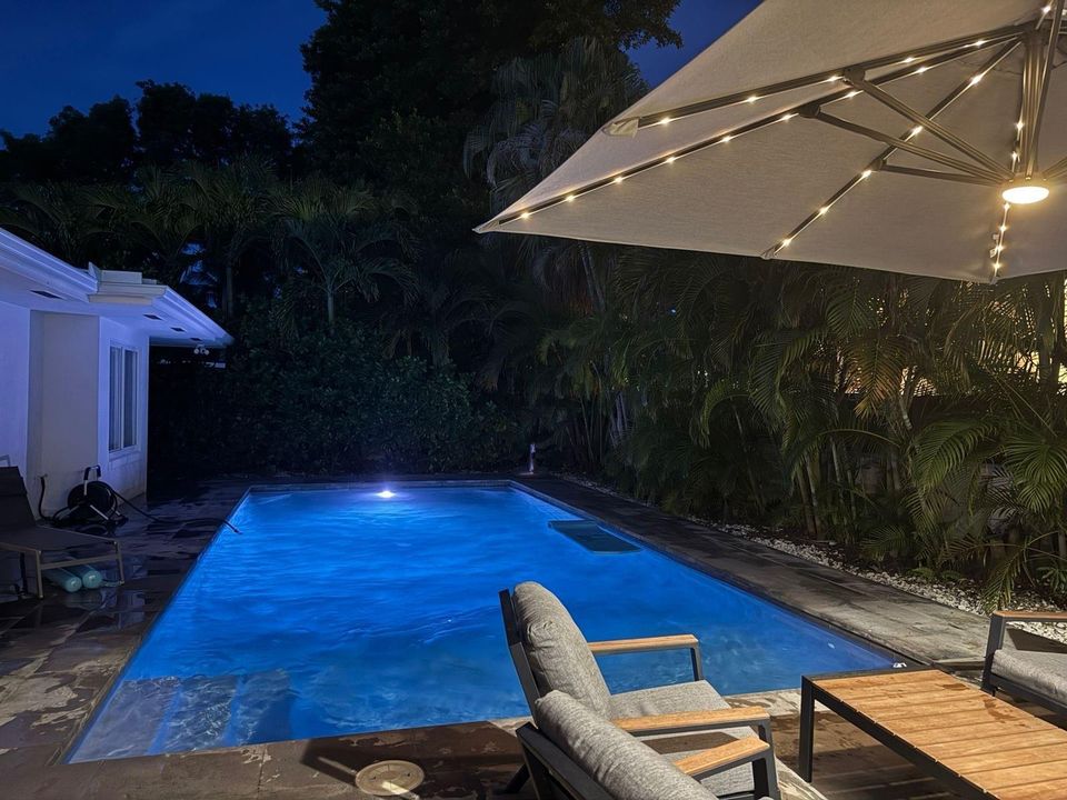 Night swimming awaits