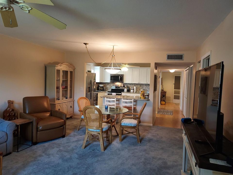 Dining/Living area