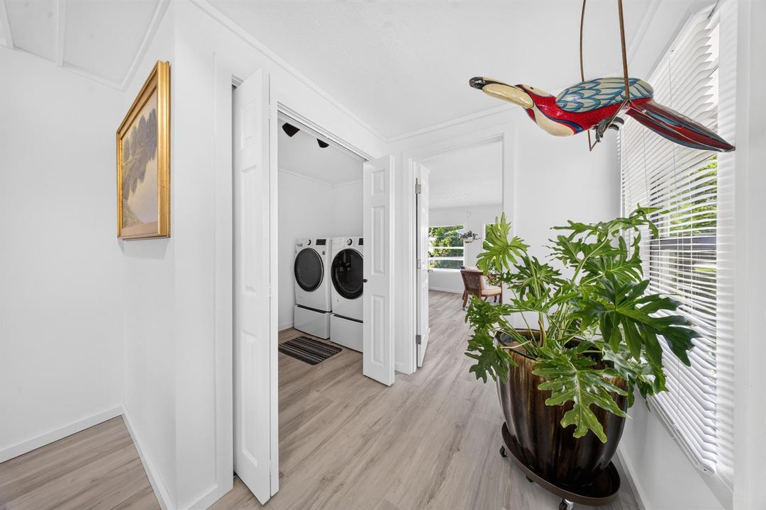 Entry to Laundry Room