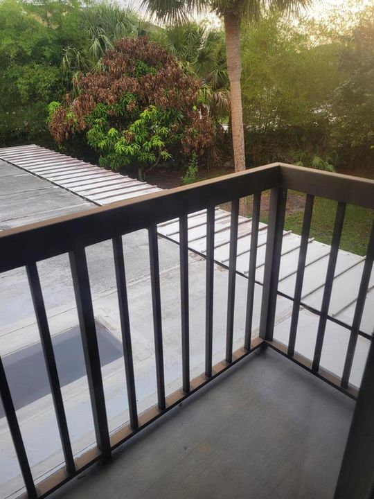 Exterior Garden from Balcony