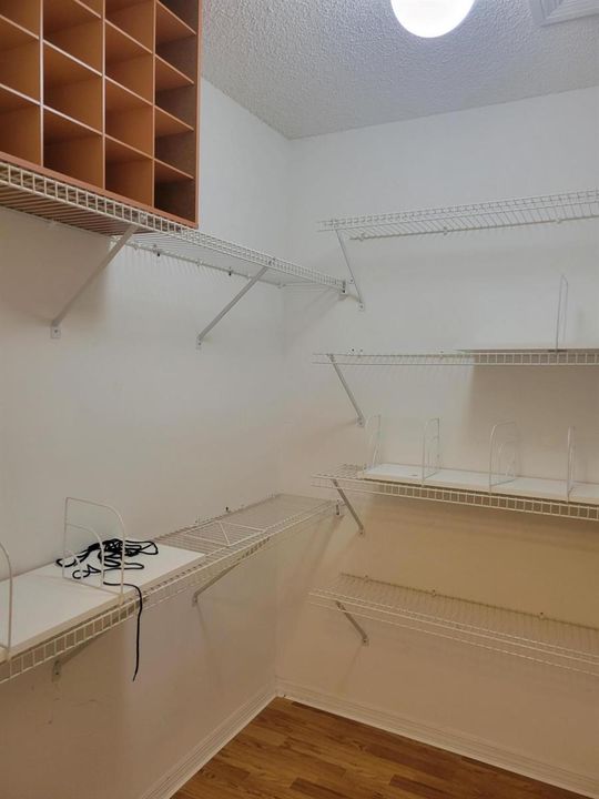 Master Larger Walk in Closet