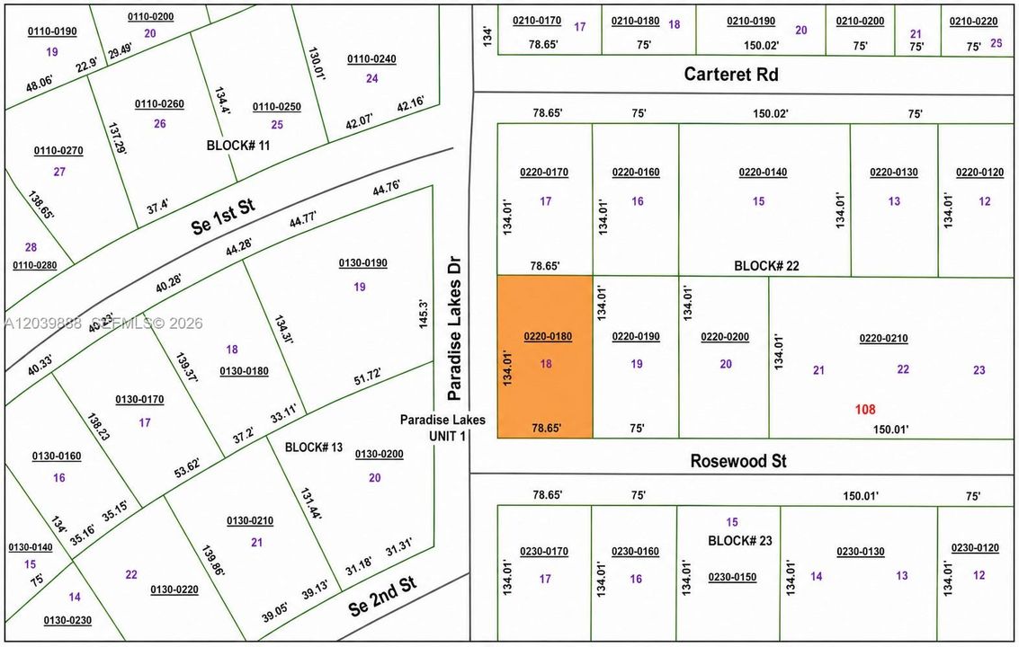 For Sale: $12,500 (0.23 acres)