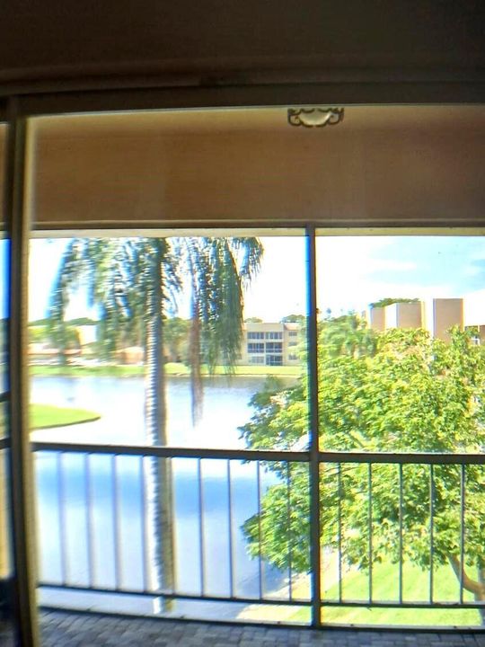 view from balcony