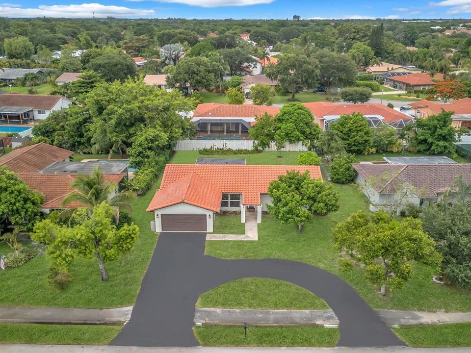 Front Aerial View
