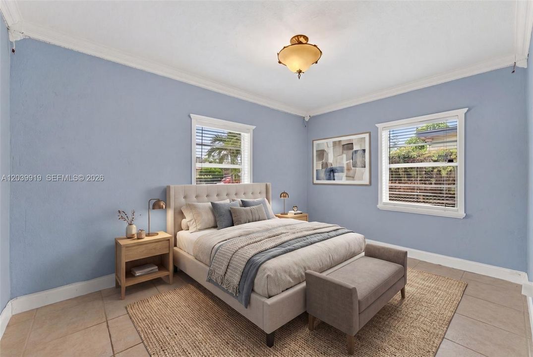 Bedroom 1 - Virtually Staged