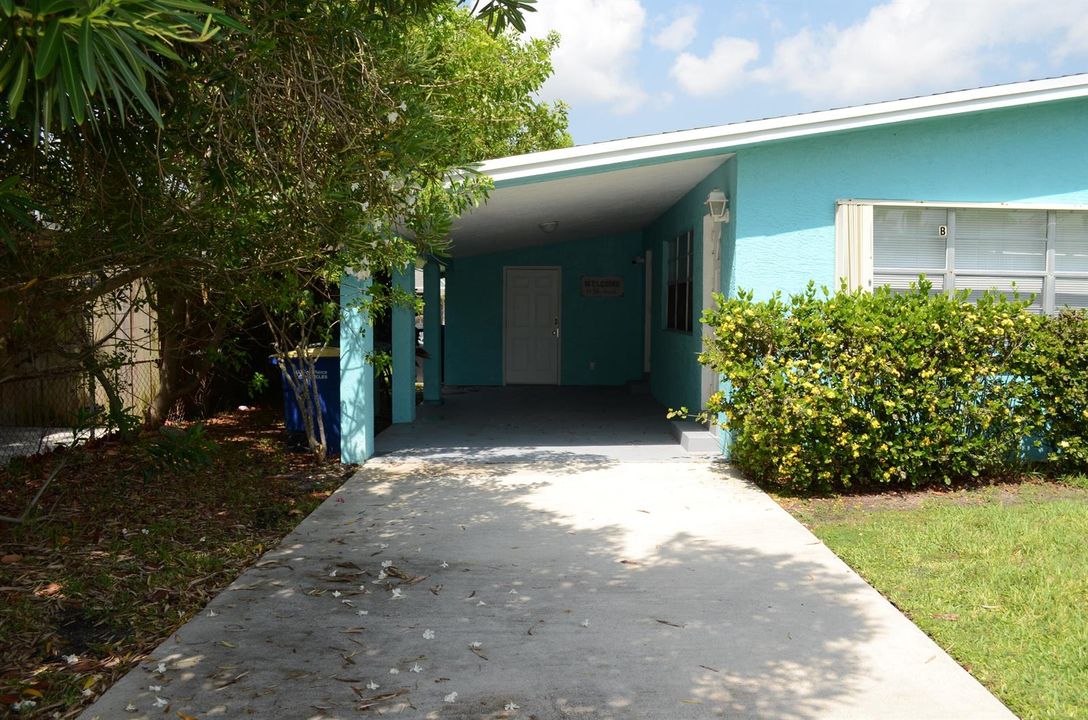 Unit B Carport