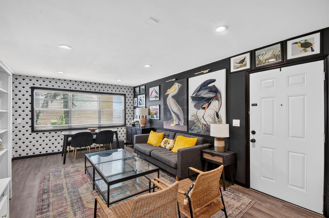 Fully Furnished Living Area
