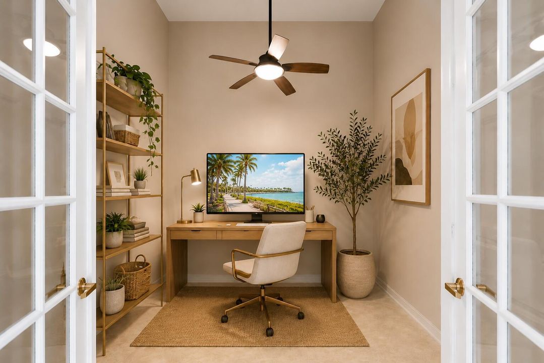 STAGED office
